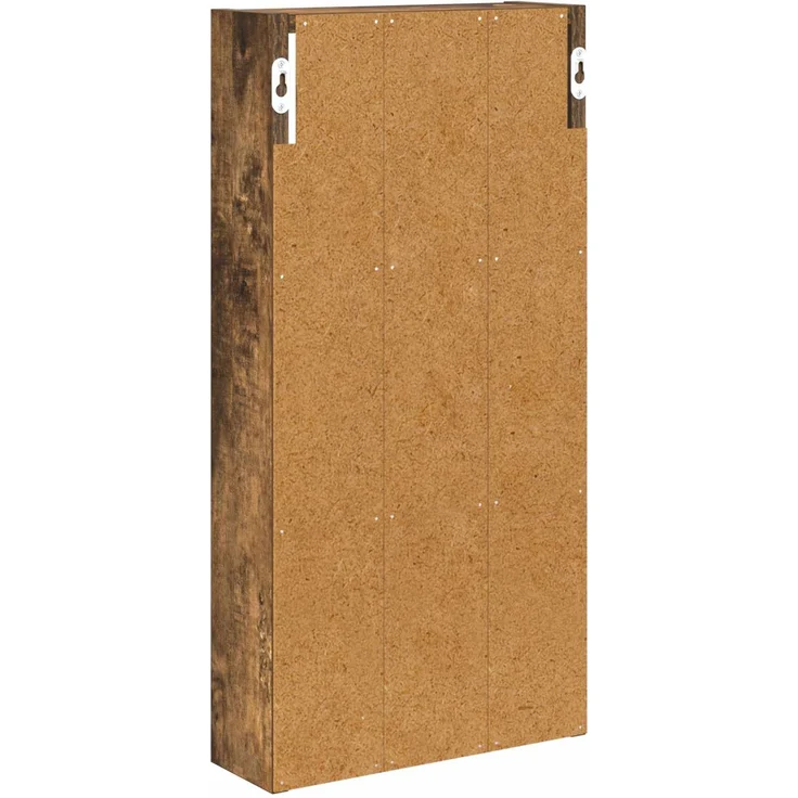 vidaXL Badezimmer-Wandschrank Geräucherte Eiche 30 x 10 x 60,5 cm 889323 – Bild 6