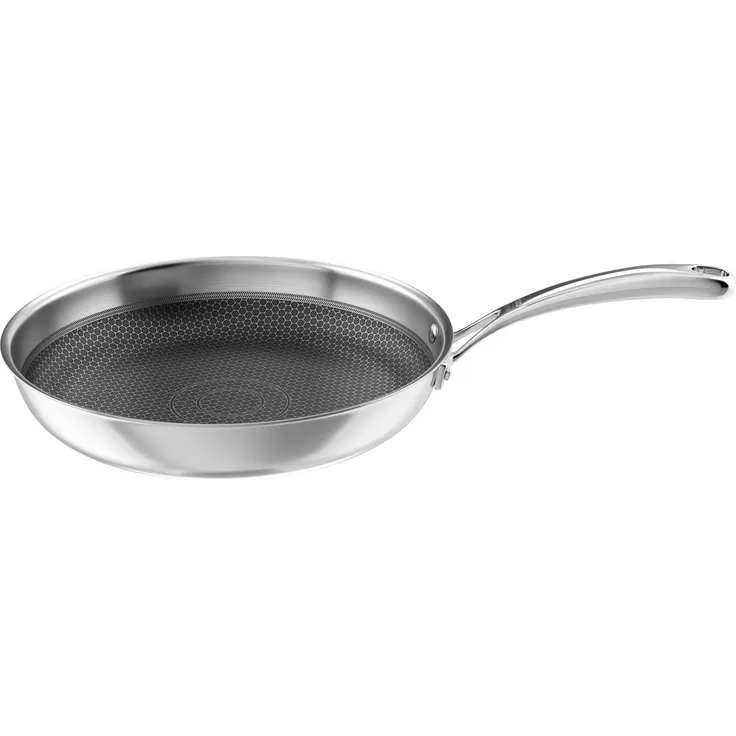 Elo Premium Bratpfanne Relief Evolution, Edelstahl 18/10 (1-tlg), einzigartiges Öl Dosiersystem, Induktion