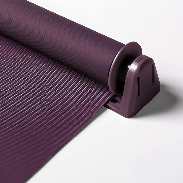 Verdunkelungsrollo Klemmfix ohne Bohren 95x150 cm Violett Verdunklungsrollo Fensterrollo Rollo Seitenzugrollo Klemmrollo für Fenster & Tür – Bild 3