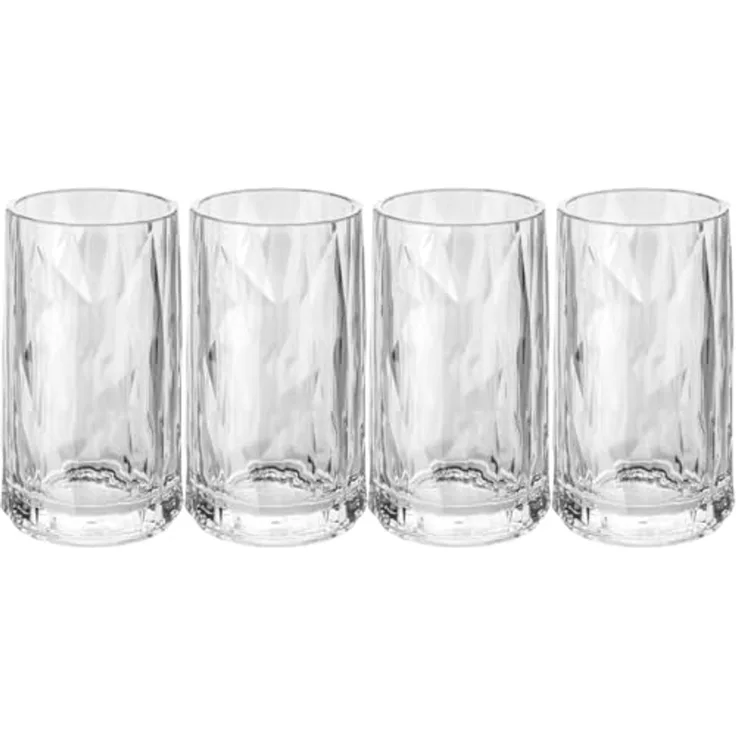 Koziol CLUB NO. 7 Stamper Superglas 4er Set 40 ml