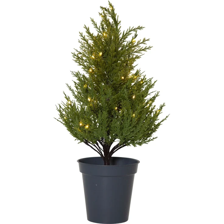 LED-Baum "Thuja", ca. 28x55 cm, zum Stellen