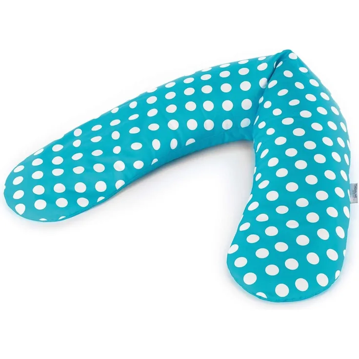 THERALINE 'Indie Dots' Stillkissen Polyester Hohlfaser petrol