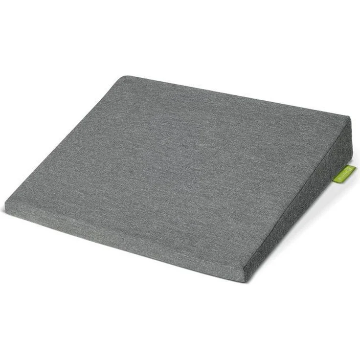 Beautissu Stuhlkissen Sitz Keilkissen formstabil Anti-Rutsch BeauErgo, Hellgrau, Rutsch Bezug Waschbar & Reißverschluss – Ergonomisches Sitzkissen – Bild 4