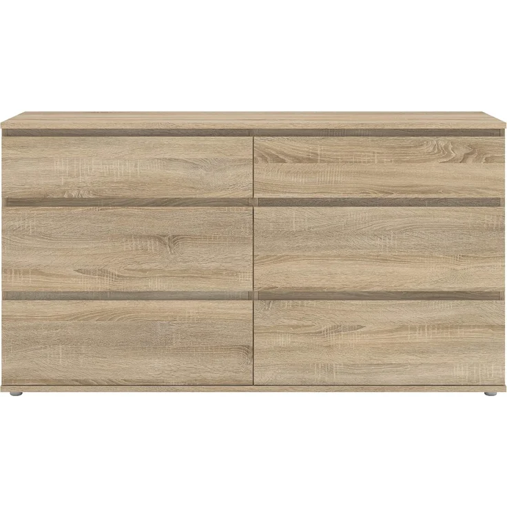 Kommode, Eichenfarbe, 153,4 x 83,7 x 50 cm – Bild 5