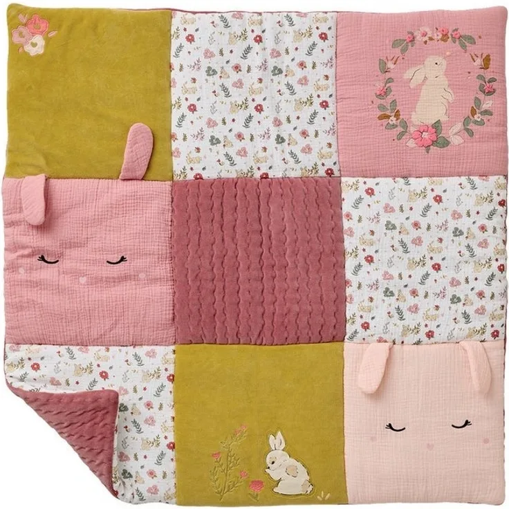 Babydecke 1018743001, vertbaudet, Patchwork-Design