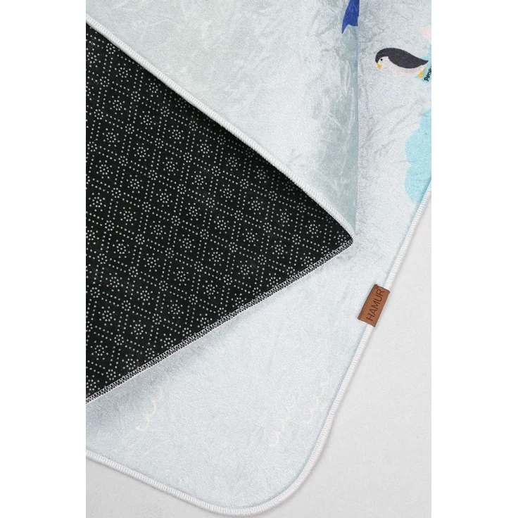 Spielmatte mit Weltkarte 44 x 44 x +0 cm +null Blau 89860189 [en. casa] – Bild 6