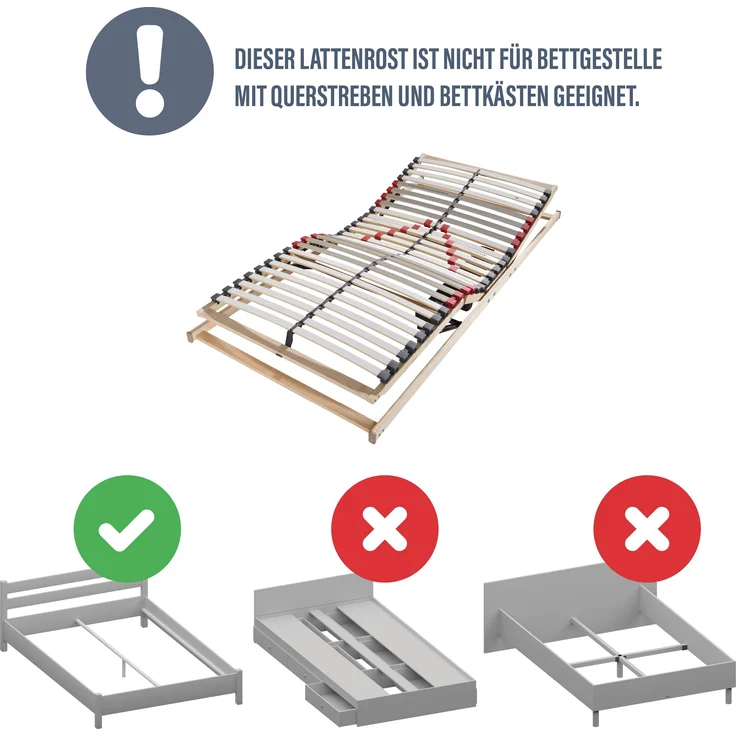 Lattenrost »Superflex STABIL PLUS, elektrisch mit Motor«, Beco, 28 Leisten aufgebaut mit Härte-Anpassung 100% Made in Germany – Bild 6