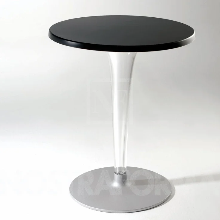Kartell 42021A Beistelltisch TopTop aluminium, rund