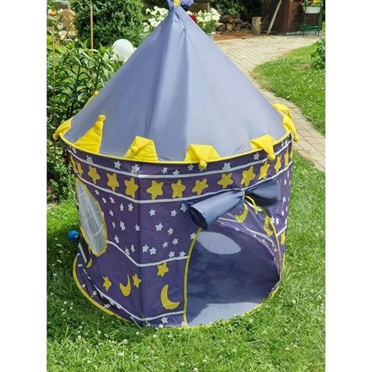 Kruzzel Kinderzelt blau 23474 – Bild 5