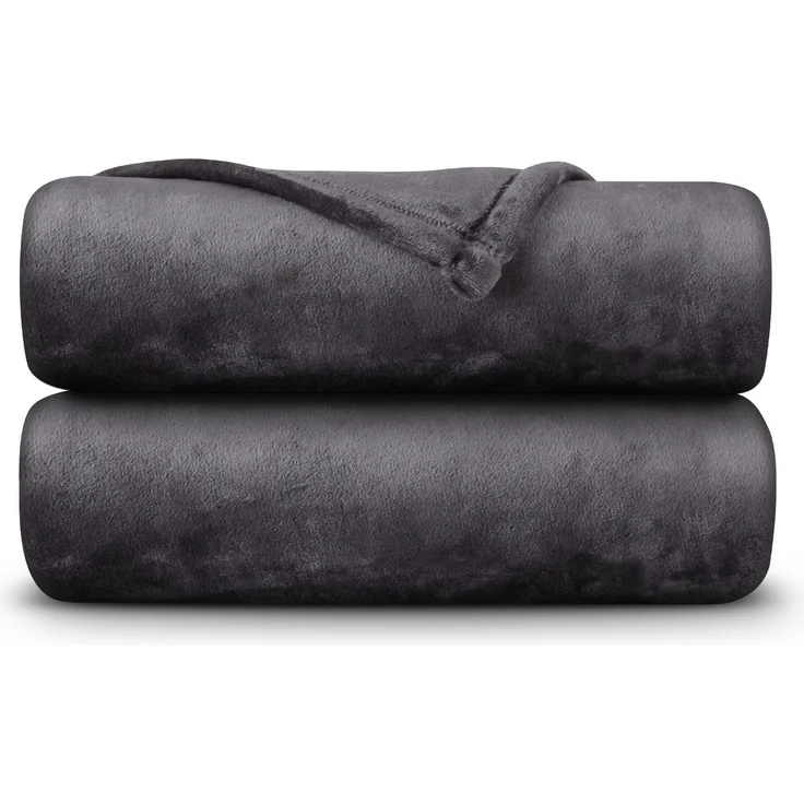 Kuscheldecke Cashmere Touch 150x200cm ( Anthrazit ) Flauschige Wohndecke für Sofa, Couch und Bett, Tagesdecke OEKO-TEX - Sofaüberwurf – Bild 1