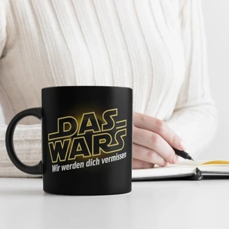 speecheese Tasse DAS WARS - Wir werden dich vermissen Kaffeebecher – Bild 3