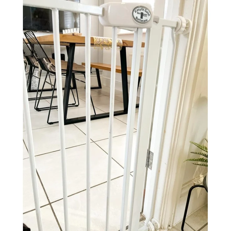 Bettacare Einfach Anzubringen Hundegitter, 75cm - 83cm, Weiß, Druckbefestigung Hundegitter, Barrière Einfache Installation – Bild 7