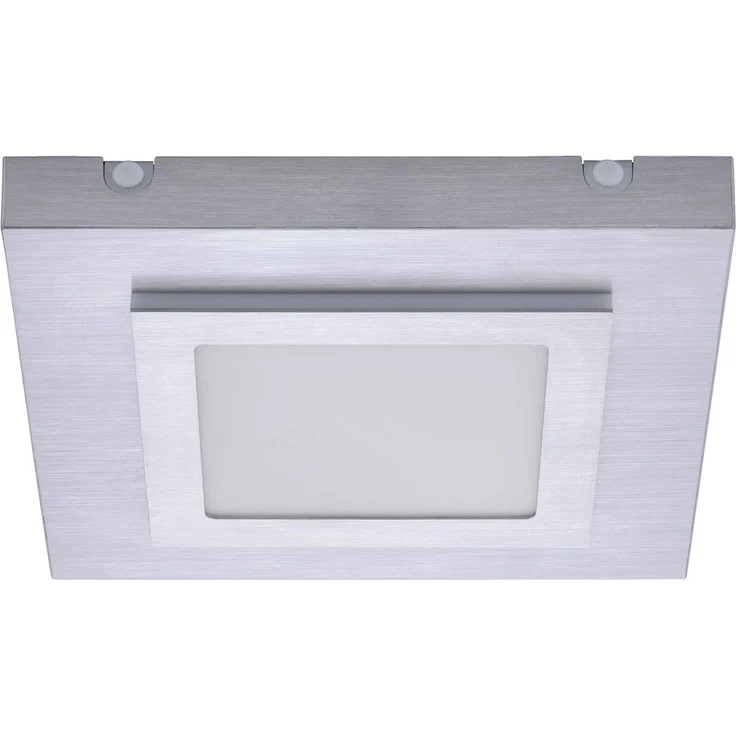 LED Deckenlampe, Aluminium, silber, warmweiß, L 30 cm – Bild 5