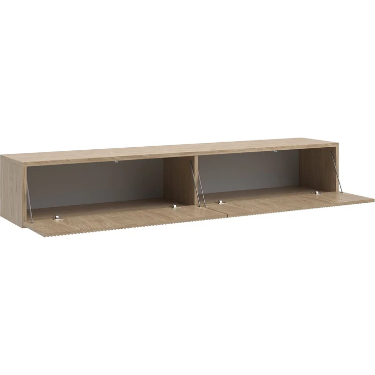 Selsey 'Nolie' TV-Hängeboard 2-türig, Eichenholzoptik, ca. 29 x 175,5 x 32 cm – Bild 4