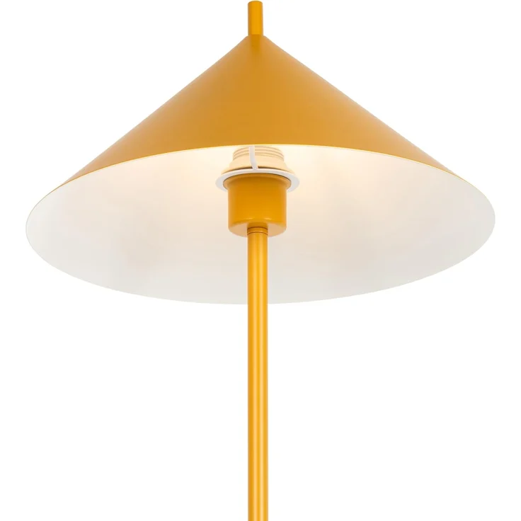 Qazqa Stehlampe Triangolo, ohne Leuchtmittel, E27, Gelb, Design, Stahl, 1-flammig – Bild 3