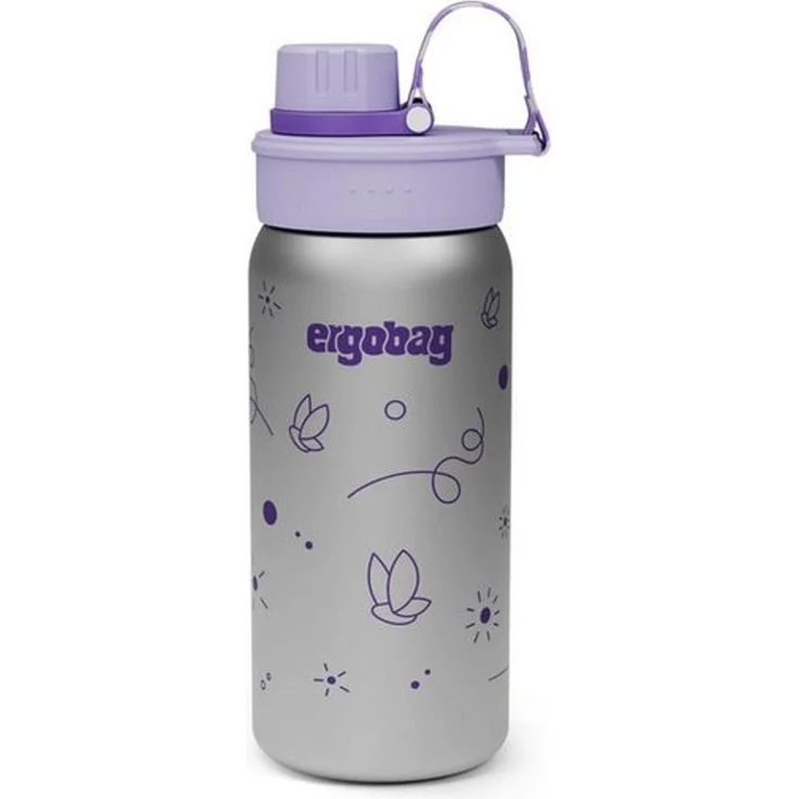 ergobag Trinkflasche Edelstahl Trinkflasche, auslaufsicher und kohlensäuregeeignet – Bild 5