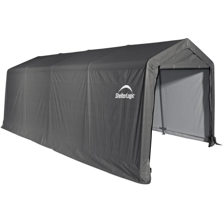 ShelterLogic Foliengarage, Weidezelt "In-A-Box", 300 x 610 cm, beige, 18,3 m²
