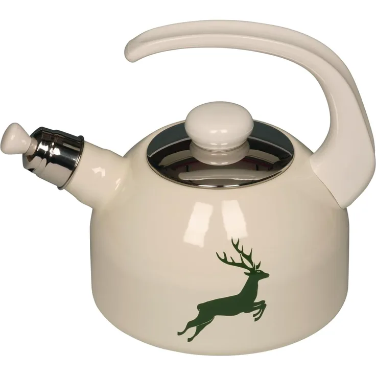 Riess Flöten-Wasserkessel 2l Hirschgrün 0543-072