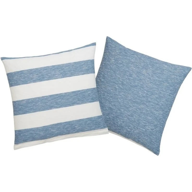 OTTO home Kissenhülle Big Stripe, (2 Stück), Streifen-Design in Melange-Optik – Bild 4
