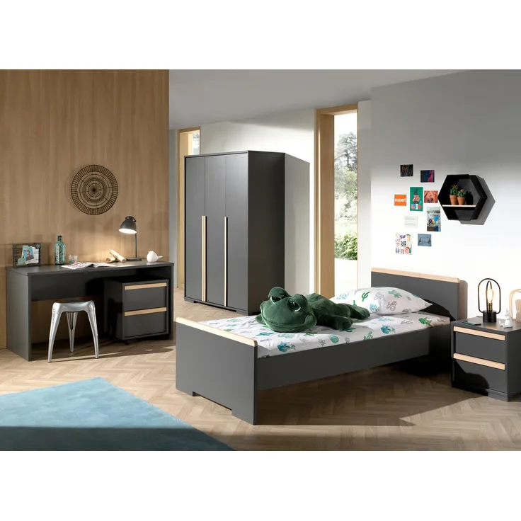 London Set 5-tlg Buche Anthrazit