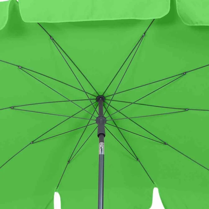 Tropico Mittelstockschirm anthrazit/limette 210x140cm – Bild 7