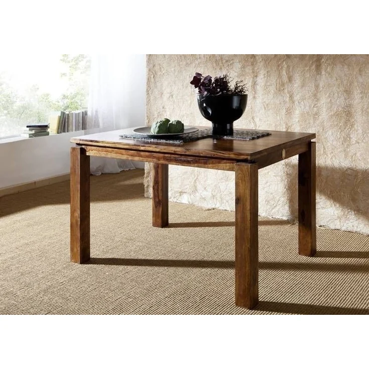 Esstisch Sheesham 90x90x76 life honey lackiert METRO LIFE #151 – Bild 9