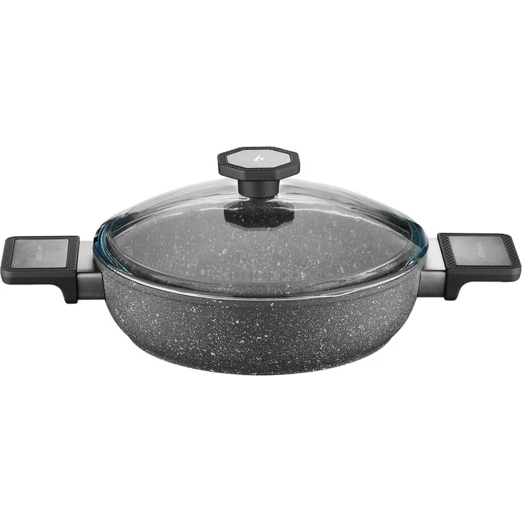 Hermia Concept '55GTS000013' Topfset (7-teilig), Schwarz, Ø 26 cm – Bild 2