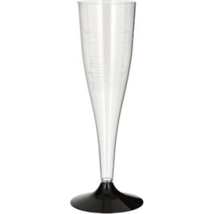20 Stiel-Gläser für Sekt, PS 0,1 l Ø 5 cm · 17,5 cm glasklar – Bild 4
