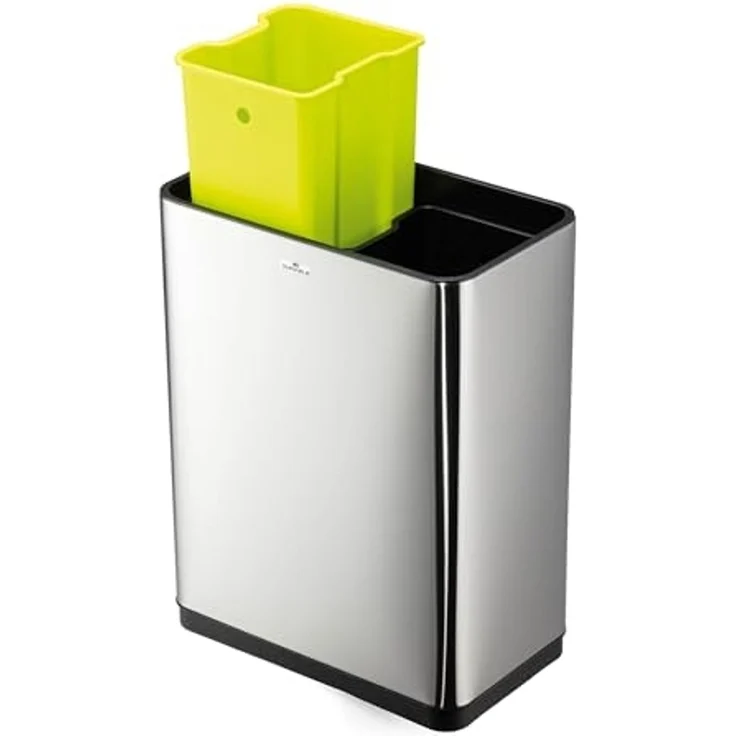 Durable Abfalleimer Sensor 2x20l aus Edelstahl silber – Bild 4