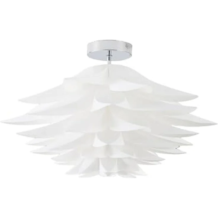 Lindby Deckenleuchten Rimon, Kunststoff Weiß IP20, 1 x 60 W – Bild 1