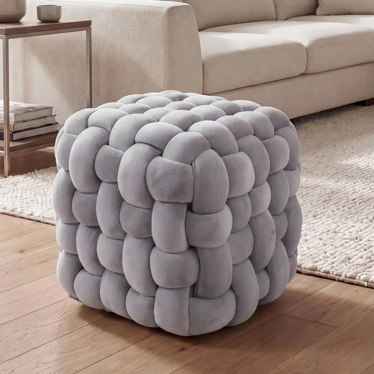 MCW Pouf MCW-Q48, Stabil und formbeständig – Bild 1