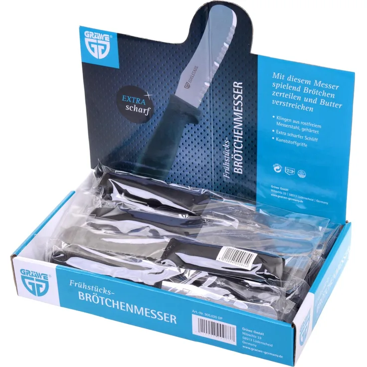 Brötchenmesser Display 20 Stück