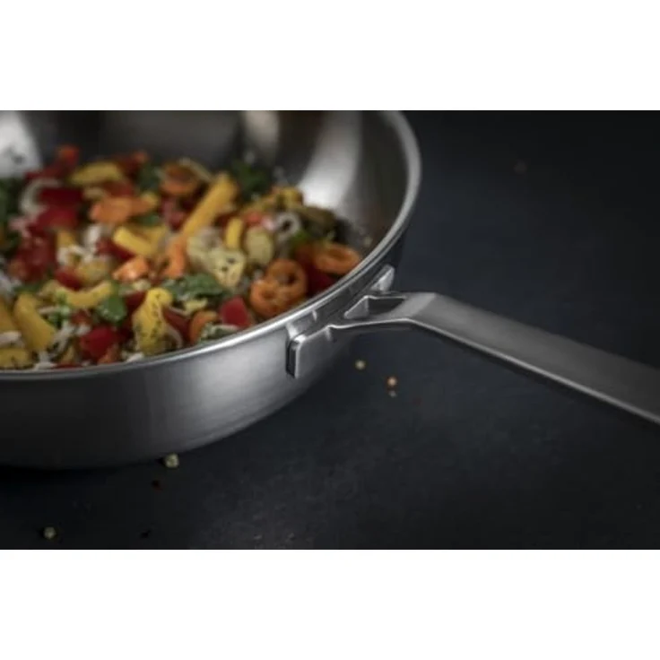 Kuhn Rikon Culinary Fiveply Wok Unbeschichtet 24 cm – Bild 6