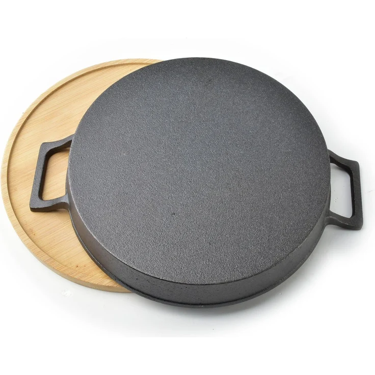 Servierpfanne gusseisen Luxe Mini 20x20x4cm schwarz matt 1 Stk – Bild 4