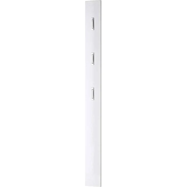 Garderobenpaneel Clever/Caro / Colorado/GW-Centano, Holzwerkstoff, Weiß, 15 x 170 x 4 cm