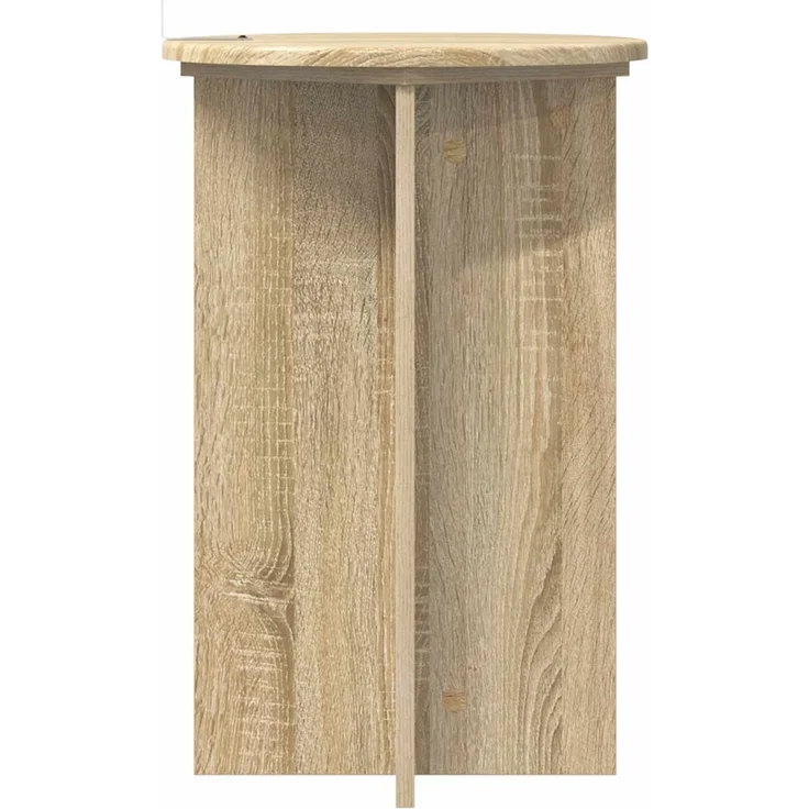 vidaXL Pflanzenständer 2 stk. Sonoma-Eiche Ø40 x 60 cm Holzwerkstoff 899710 – Bild 7