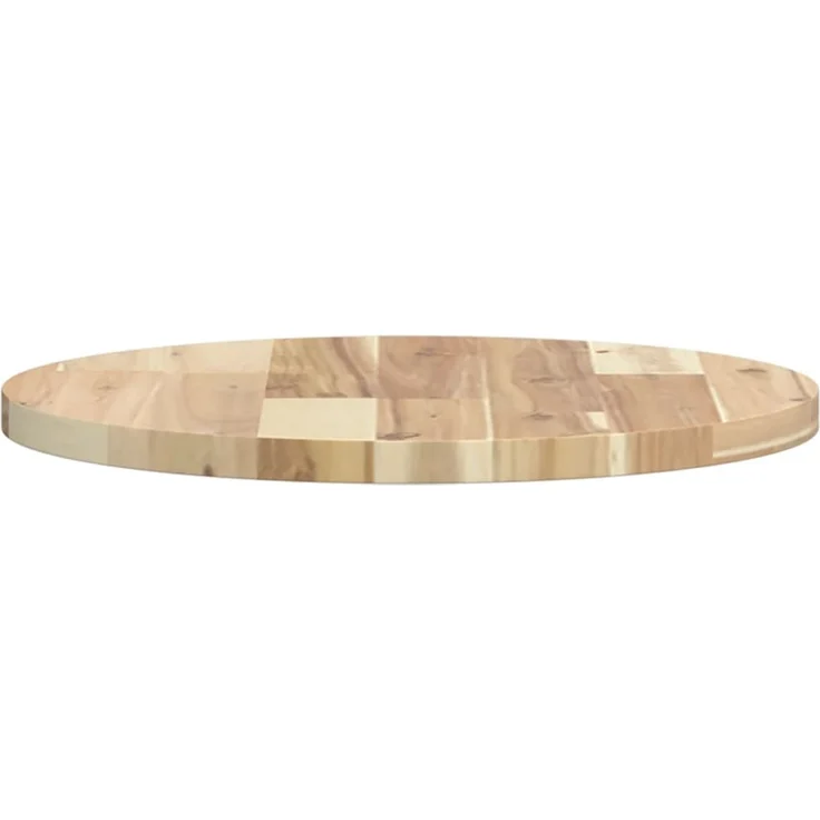vidaXL Tischplatte Rund Ø40x2 cm Massivholz Akazie 4008682 – Bild 6
