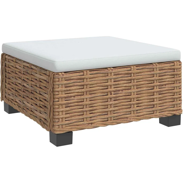 vidaXL 6 Stk. Rattan-Lounge-Set mit Kissen GENDT Naturrattan Natur 3429870 – Bild 7