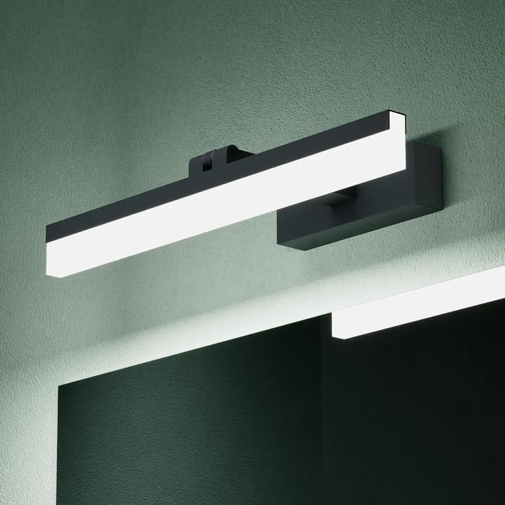Mai & Mai LED Spiegelleuchte Badlampe Spiegellampe 6000K Badezimmer Lampe 180° Drehbar 9W Luxaris