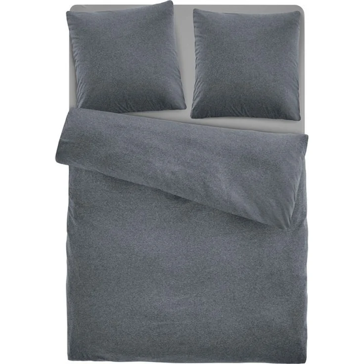 OTTO home Bettwäsche Valje, Jersey, 2 teilig, NEUHEIT: ab Größe 135x200 cm, Jersey Qualität in Melange-Optik – Bild 4