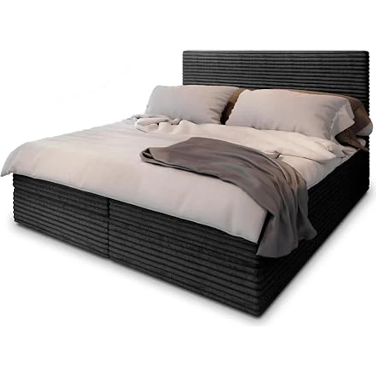 Masseno Boxbett PISA 180x200 cm mit Bonell Matratze und Topper – Bild 2