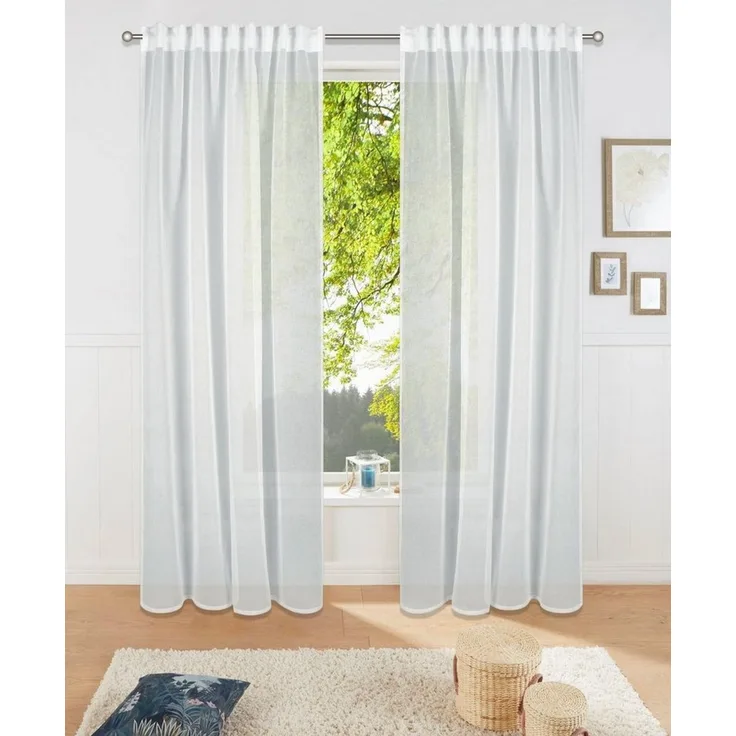 OTTO home Gardine Dolly (1 St), Multifunktionsband, transparent, gewebt, Polyester