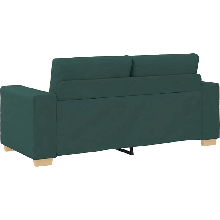 vidaXL Loveseat-Sofa Dunkelgrün 180x77x82 cm Stoff 4105083 – Bild 6