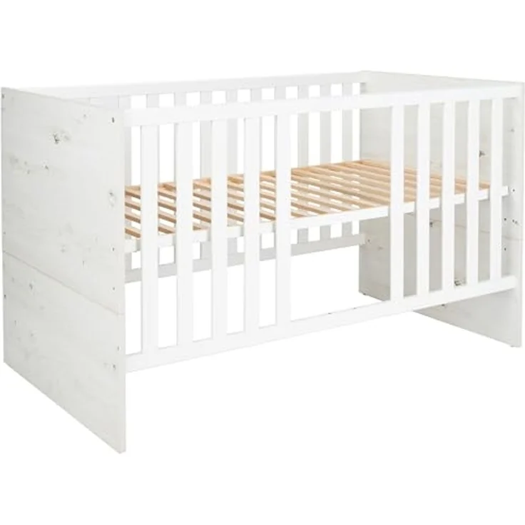 arthur berndt Babyzimmer-Komplettset Babyzimmer Set »Lavea« 3-teilig, (Set, Babymöbel-Set »Lavea«: Kleiderschrank, Kinderbett und Wickelkommode) – Bild 6