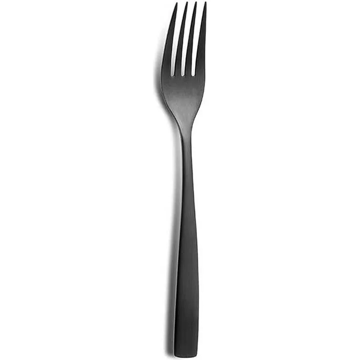 COMAS 6104 Tafelgabel BARCELONA SCHWARZ Edelstahl 18/10 / PVD-Beschichtung / Black-Finish