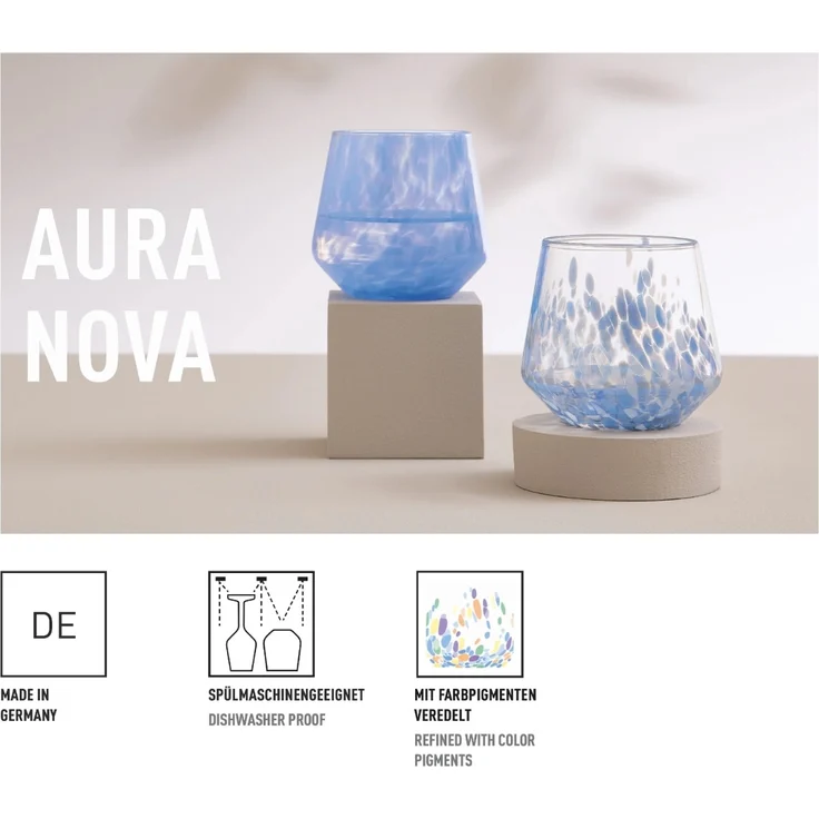 Ritzenhoff 8021001 Universalglas-Set #1, #2 AURA NOVA Tumbler – Bild 6