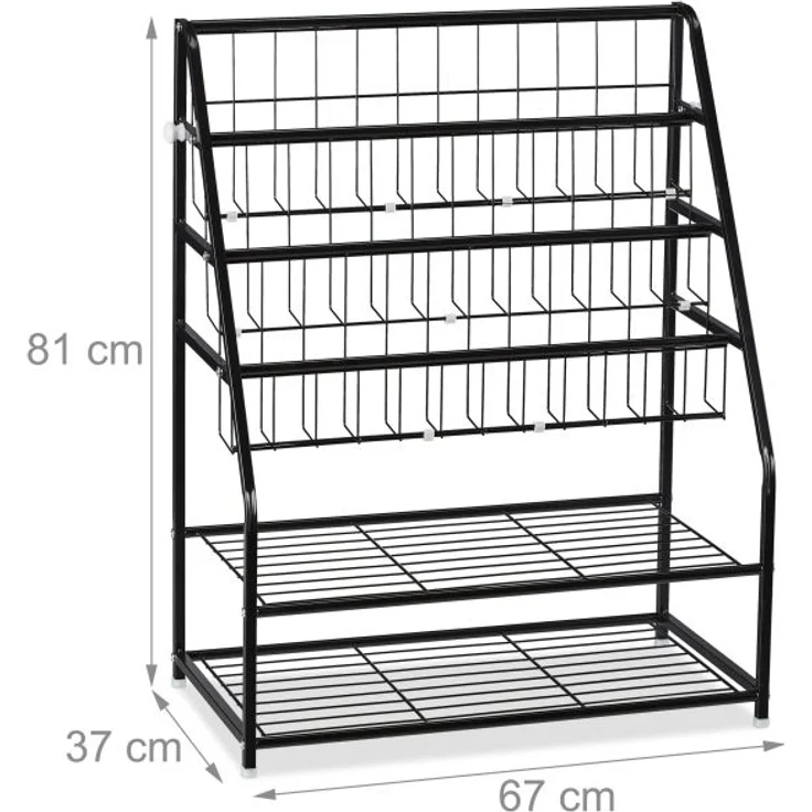 Zeitschriftenregal aus Metall 10034584_46 – Bild 4