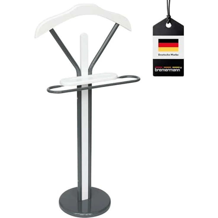 bremermann Herrendiener Kleiderbutler, Herrendiener, stummer Diener, Garderobe, dunkelgrau – Bild 2