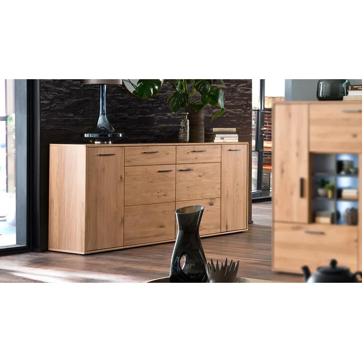 Sideboard Portland II - Asteiche Bianco