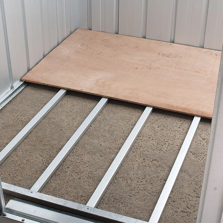 Yardmaster Metall-Gerätehaus "Bayern" Modell 108, grün, 6,44 m²,mit Bodenrahmen – Bild 5
